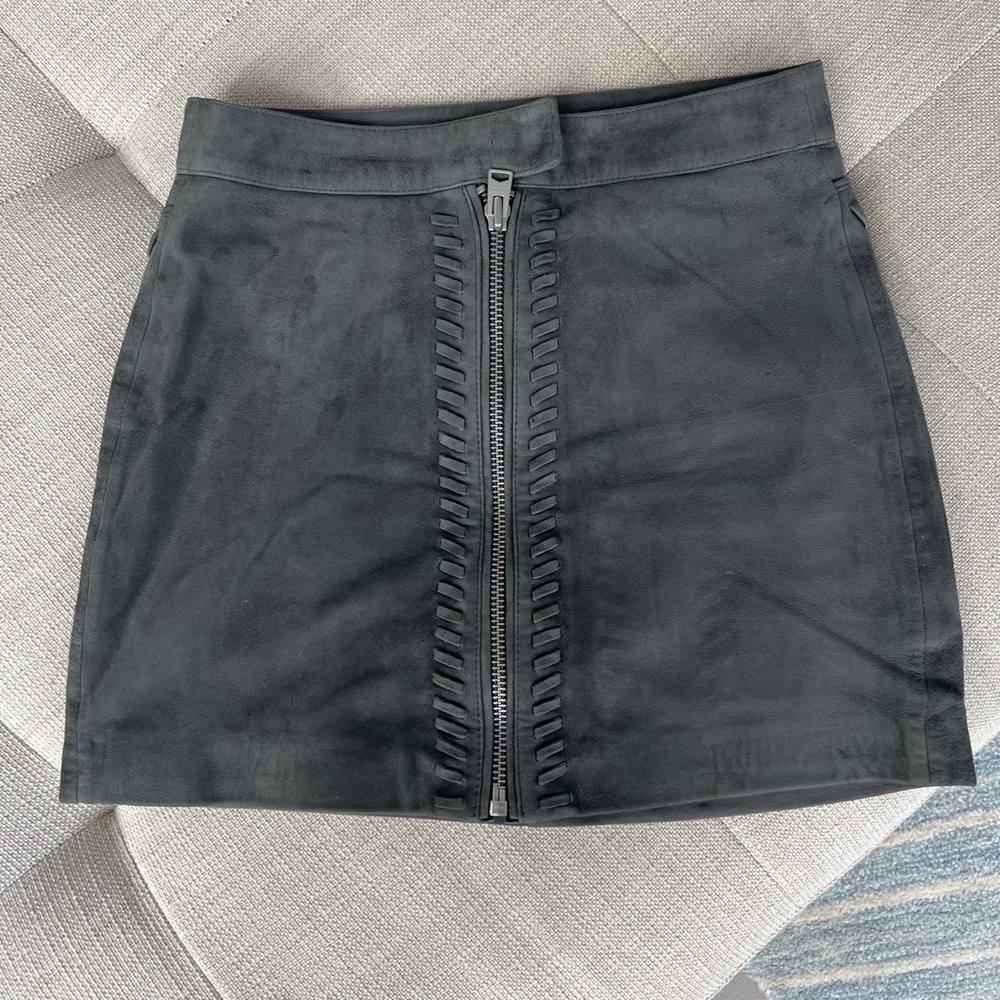 All Saints Suede Skirt Size US 4 - Picture 6 of 6